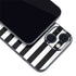 White and Black Stripes iPhone 14 Plus Skin